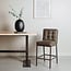 Tower Living Barstoel Vasco - Grijs, bruin en groen