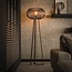 WoonStijl Vloerlamp 3-poot copper twist