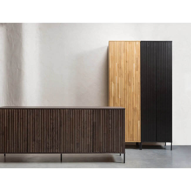 Woood New Gravure Dressoir 200 Cm Espresso