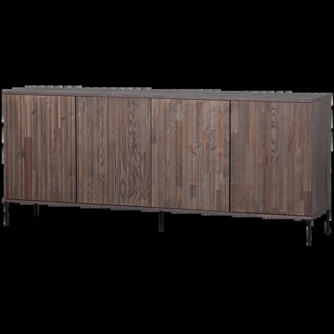 Woood New Gravure Dressoir 200 Cm Espresso