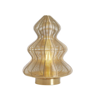 Light en Living Tafellamp Ø25x34 cm CHRISTMAS TREE  brons