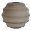 Light en Living Vaas deco Ø32,5x29 cm NAYORO mat glas licht bruin
