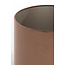 Light en Living Kap cilinder 40x40x30 cm VELOURS chocolade bruin