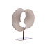 Light en Living Ornament op voet 34x18x43 cm VODICE taupe+donker brons