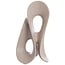 Light en Living Ornament op voet 20,5x19x39 cm ZAZINA taupe