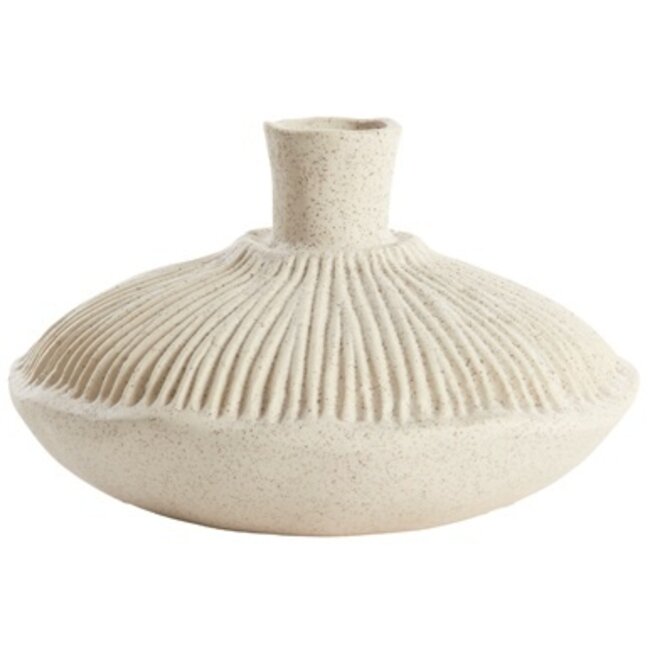 Light en Living Vaas deco Ø19x11 cm NEIRA crème