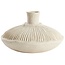 Light en Living Vaas deco Ø19x11 cm NEIRA crème