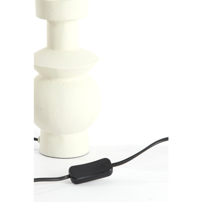 Light en Living Lampvoet Ø12x26 cm ESINO crème