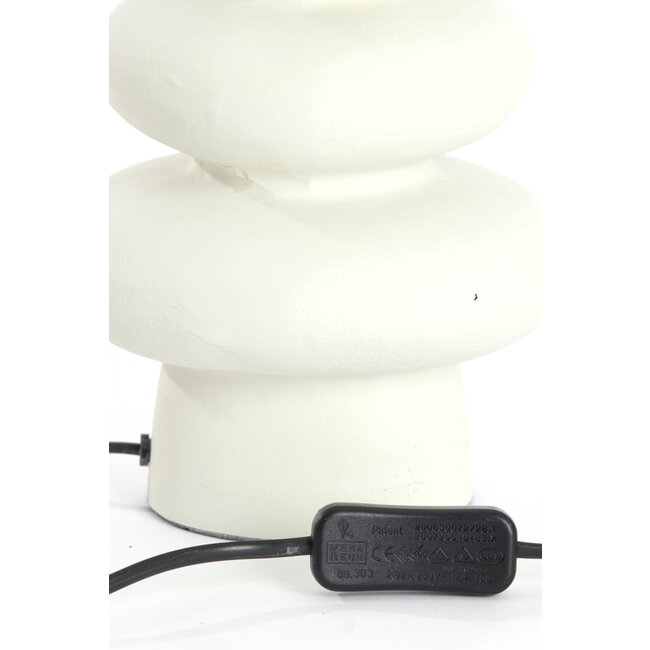 Light en Living Lampvoet Ø16x27 cm OLONA crème