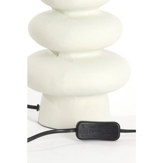 Light en Living Lampvoet Ø16x35 cm OLONA crème