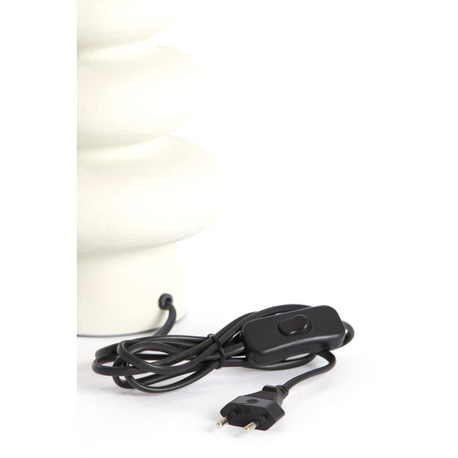 Light en Living Lampvoet Ø16x35 cm OLONA crème