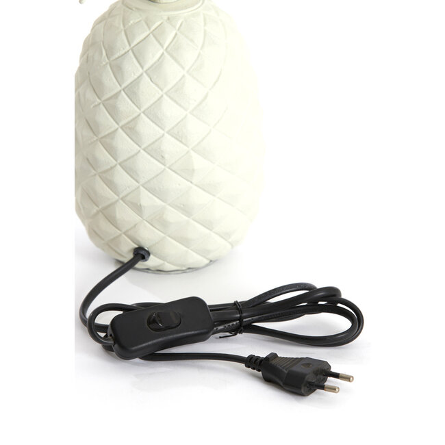 Light en Living Lampvoet 20x19x37 cm PINEAPPLE crème