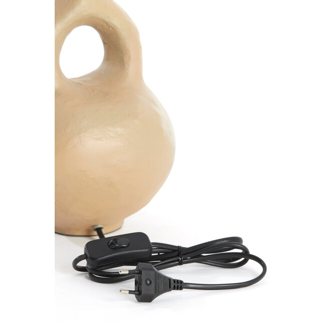 Light en Living Lampvoet 19x17x30 cm IMOLA zand