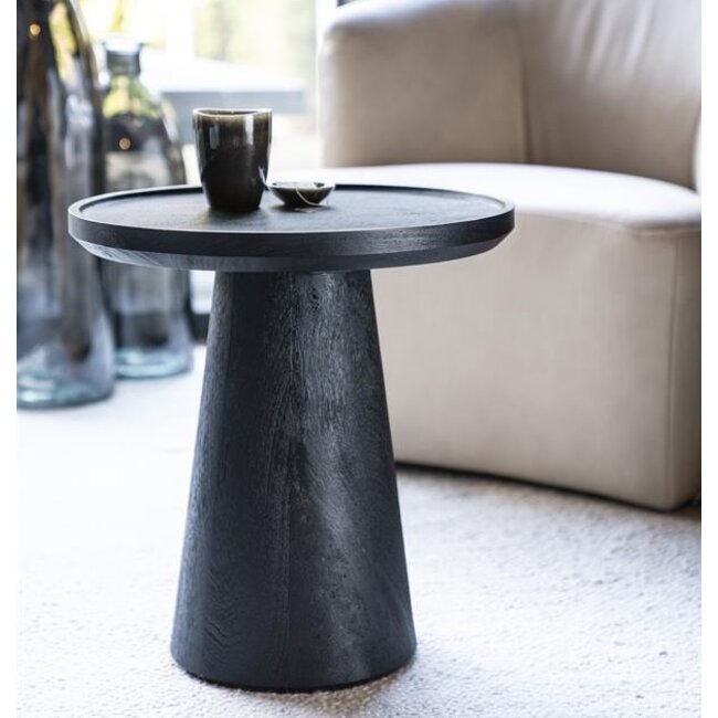 Eleonora Salontafel Ron 66x39 - zwart