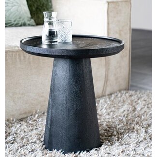 Eleonora Salontafel Ron 66x39 - zwart