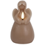 Countryfield Engel kaars LED Lyon L taupe
