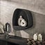 WoonStijl Wandschap metallic breed