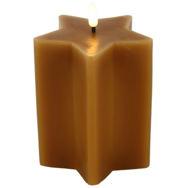 Countryfield Ster kaars LED Lyon M amber