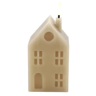 Countryfield Huis kaars LED Lyon M beige