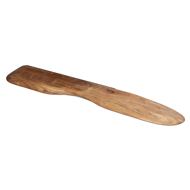 WoonStijl Wandplank 120 cm organisch acacia