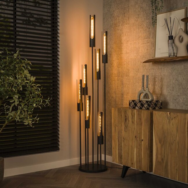 WoonStijl Vloerlamp 7L getrapt tube