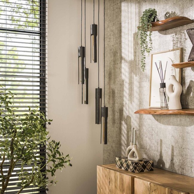 WoonStijl Hanglamp 5L getrapt tube