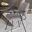 Eleonora Stoel Jon met arml - taupe Maywood