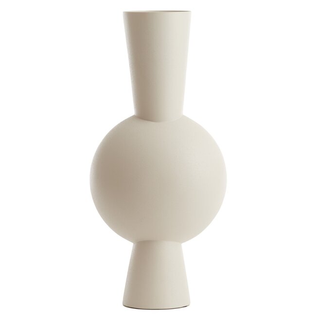 Light en Living Vaas deco 31x20x60 cm KAVANDU licht  crème