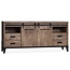 WoonMax Vigo Dark Mango Dressoir met 2 deuren en 4 lades van Lamulux