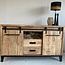 WoonMax Vigo Dark Mango dressoir 2 deurs Lamulux - Robuust & Krasvast