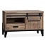 WoonMax Vigo Dark Mango TV-kast klein 1 deur en 1 lade van Lamulux