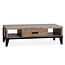 WoonMax Vigo Dark Mango salontafel lamulux met 1 lade