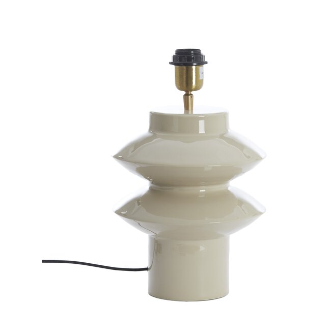 Light en Living Lampvoet Ø22x26 cm PETCH glans licht  grijs