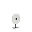 Light en Living Ornament op voet 25x10x35 cm YFKE marmer wit+mat zwart