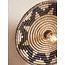 Good&Mojo Plafonniere Andros dia. 45cm zwart/naturel