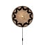 Good&Mojo Wandlamp Andros dia. 45cm zwart/naturel