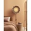 Good&Mojo Wandlamp Andros dia. 45cm zwart/naturel