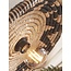 Good&Mojo Wandlamp Andros dia. 45cm zwart/naturel