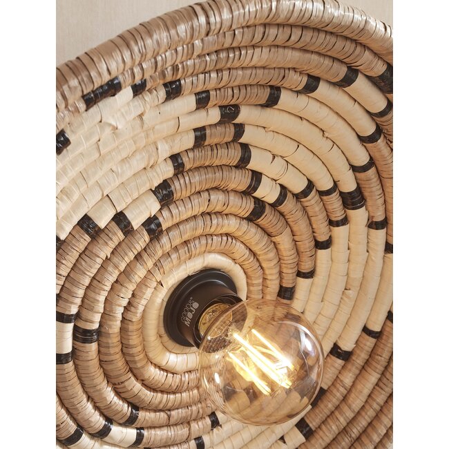 Good&Mojo Wandlamp Andros dia. 45cm naturel/wit