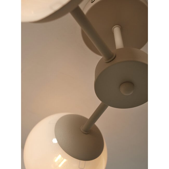 it's about RoMi Plafonniere Aspen 3-arm kleurverl.melkwit
