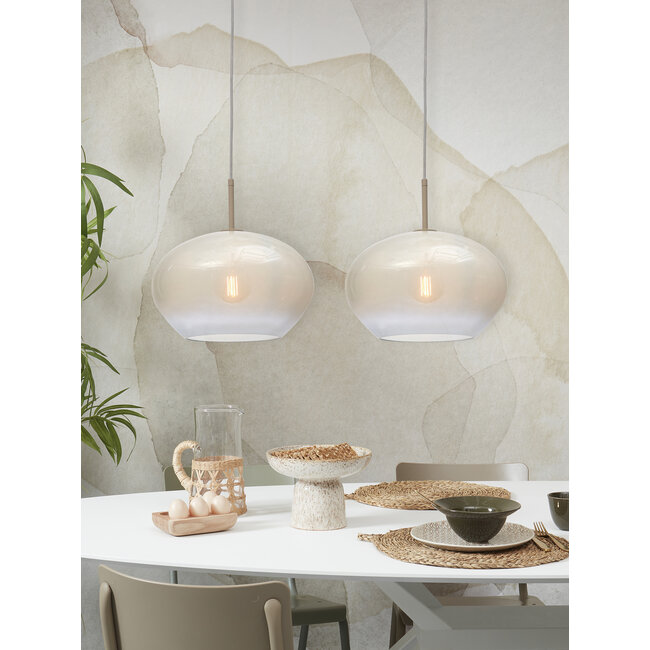 it's about RoMi Hanglamp Bologna kleurverl. melkwit