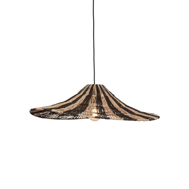 Good&Mojo Hanglamp Cuzco dia.65cm zwart/naturel