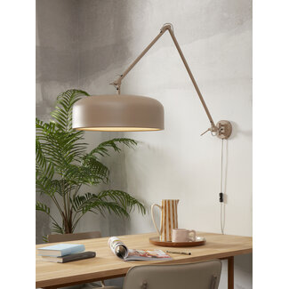 it's about RoMi Wandlamp ijzer Marseille zand