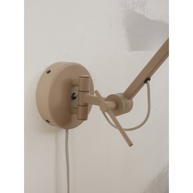 it's about RoMi Wandlamp ijzer Marseille zand