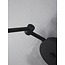 it's about RoMi Wandlamp ijzer Montreux zwart - Industriële wandverlichting