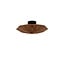 it's about RoMi Plafonniere Panama dia. 45cm bruin - Raffia Plafondlamp