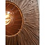 it's about RoMi Plafonniere Panama dia. 45cm bruin - Raffia Plafondlamp