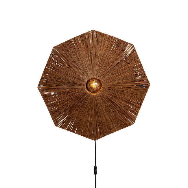 it's about RoMi Wandlamp Panama dia. 65cm bruin
