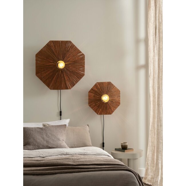 it's about RoMi Wandlamp Panama dia. 65cm bruin