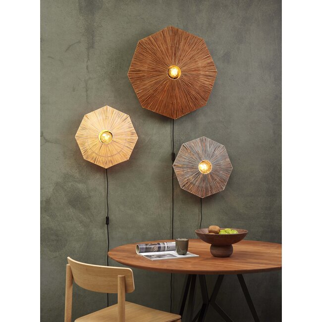 it's about RoMi Wandlamp Panama dia. 65cm bruin